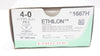 Ethicon 1667H 4-0 ETHILON Stre PS-2 19mm 3/8c Reverse Cutting 18inch - Box of 35