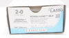 Ethicon LA55G 2-0 Perma-Hand Silk Black Braided Stre 144 inch - Box of 12