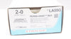 Ethicon LA55G 2-0 Perma-Hand Silk Black Braided Stre 144 inch - Box of 12