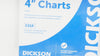 DICKSON C210 Charts 4inch - Pack of 60