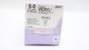 Ethicon J547G 8-0 Coated VICRYL Stre TG140-8 6.5mm 3/8c Spatula 18in-Box of12(X)