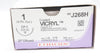 Ethicon J268H 1 VICRYL, CP-1, 36mm 1/2c Reverse Cutting, 27inch  - Box of 36