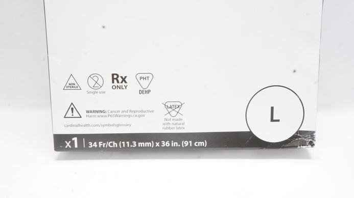 Cardinal Health 8888750018 Argyle Edlich Gastric Lavage Tray, L