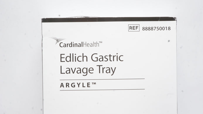 Cardinal Health 8888750018 Argyle Edlich Gastric Lavage Tray, L