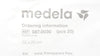 Medela  087.0030 Invia Transparent Film 32 x 26cm (x) - Pack of 20