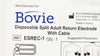 Bovie Medical ESREC-1 Disposable Split Adult Return Electrode Pads w/Cable