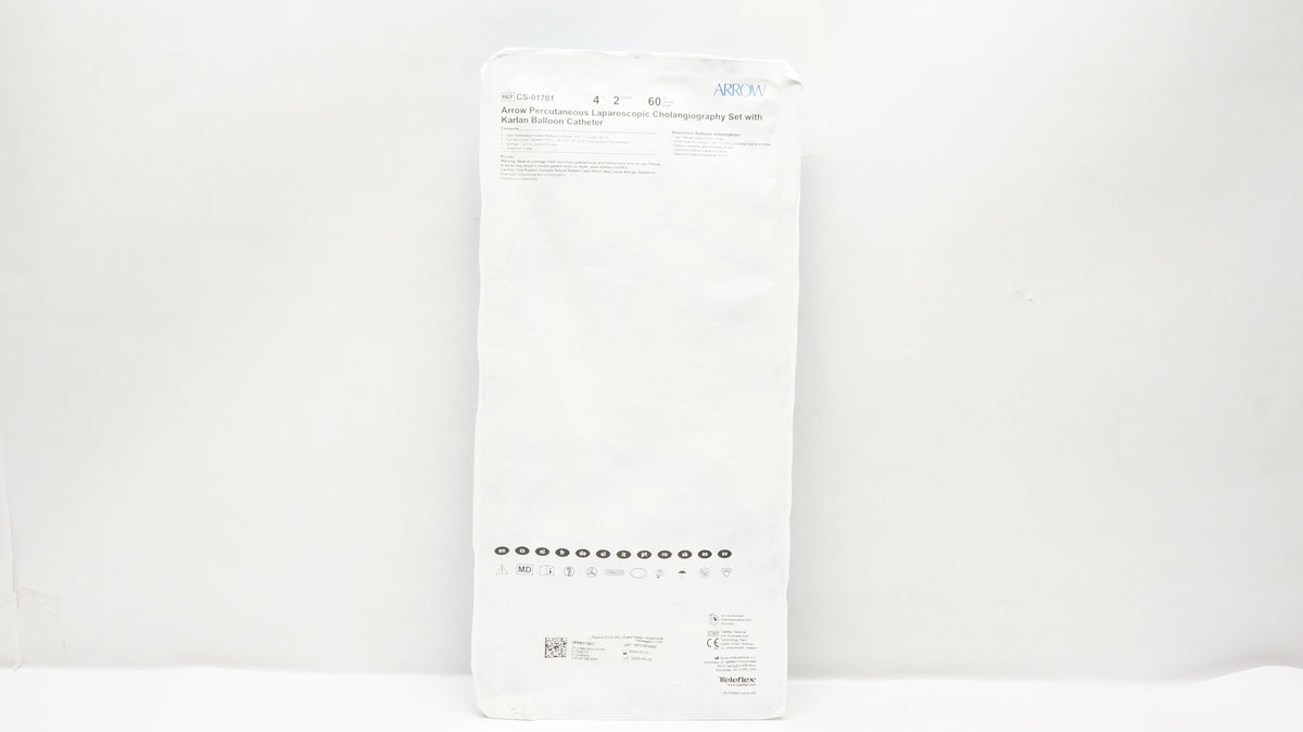 Arrow CS-01701 Laparoscopic Cholangiography Set Karlan Balloon Cath.4F ...