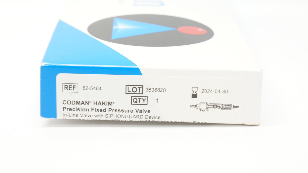 Codman 82-5464 Hakim Precision Fixed Pressure Valve (x) – Imedicsales