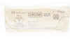 Ethicon 1638 3-0 Chromic Gut Undyed Stre PS-2 19mm 3/8c Reverse Cutting 27inch