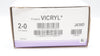 Ethicon J839D 2-0 Coated VICRYL Stre CT-1 36mm 1/2c Taper, 18 inch - Box of 12