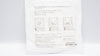 Medline MSC2244EP Optifoam Absorbent Foam Silicone Wound Dressing 4 x 4 inch (x)