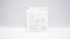 Medline MSC2244EP Optifoam Absorbent Foam Silicone Wound Dressing 4 x 4 inch (x)