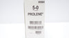 Ethicon 8556H 5-0 Prolene RB-1 17mm 1/2c Taper 36inch (x) - Box of 36