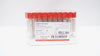BD 367815 Vacutainer Serum Blood Collection Tubes 6.0mL 13 x 100mm - Box of 100