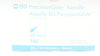 BD 305122 Precision Glide Ndle 25G x 5/8inch - Box of 100