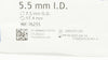 Covidien 76255 Shiley Oral Nasal RAE Tracheal Tube W/Cuff 5.5ID x 7.5OD x 17.4mm