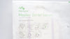 Mölnlycke 282455 Mepilex Border Sacrum Multi-layer Foam Dressing 8.7 x 9.8inch