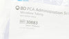 BD 30883 PCA Administration Set Microbore Tubing Anti-Siphon 2.1ml x 92inch (x)
