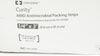 Covidien 7831AMD Curity Antimicrobial Packing Strips 1/4inch x 3 Ft. - Box of 10