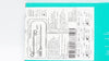 Coloplast AJ4265 Silicone ImaJin Double Loop Stent Kit Ch/Fr 6/2mm x 28cm (x)