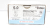 Ethicon 8556H 5-0 Prolene RB-1 17mm 1/2c Taper 36inch (x) - Box of 20