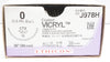 Ethicon J978H 0 Coated Vicryl CTX 48mm 1/2c Taperpoint 36In - Box of 31 (x)