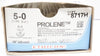 Ethicon 8717H 5-0 PROLENE Stre C-1 13mm 3/8c Taperpoint 18inch - Box of 22