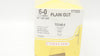 Ethicon 1735G 6-0 Plain Gut TG140-8 6.5mm 3/8c Spatula 18inch (x) - Box of 12