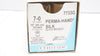 Ethicon 7733G 7-0 PERMA-HAND TG140-8, 6.5mm 3/8c Spatula,18in - Box of 11 (x)
