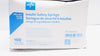Medline SYRSI193292 Insulin Safety Syringe 0.5ml 29G x 0.5inch - Box of 100