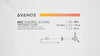 Avanos 8250-18-30 MIC Gastric-Jejunal Feeding Tube 18Fr x 30cm, 7-10mL