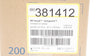BD 381412 Insyte Autoguard Shielded I.V. Cath. 24Ga x 0.75In - Case of 200