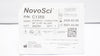 NovoSci C135S Straight Connector W/Luer 3/8 inch x 3/8 inch