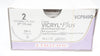 Ethicon VCP849G 2 COATED VICRYL PLUS UNDYED 27in. TP-1 65mm 1/2c Taper-Box of 12