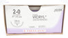 Ethicon J533H 2-0 VICRYL, OS-6, 36mm 1/2c, 27in - Box of 26 (x)