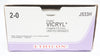 Ethicon J533H 2-0 VICRYL, OS-6, 36mm 1/2c, 27in - Box of 26 (x)
