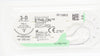 Ethicon 1663 3-0 ETHILON Stre PS-1 24mm 3/8c Reverse Cutting, 18inch