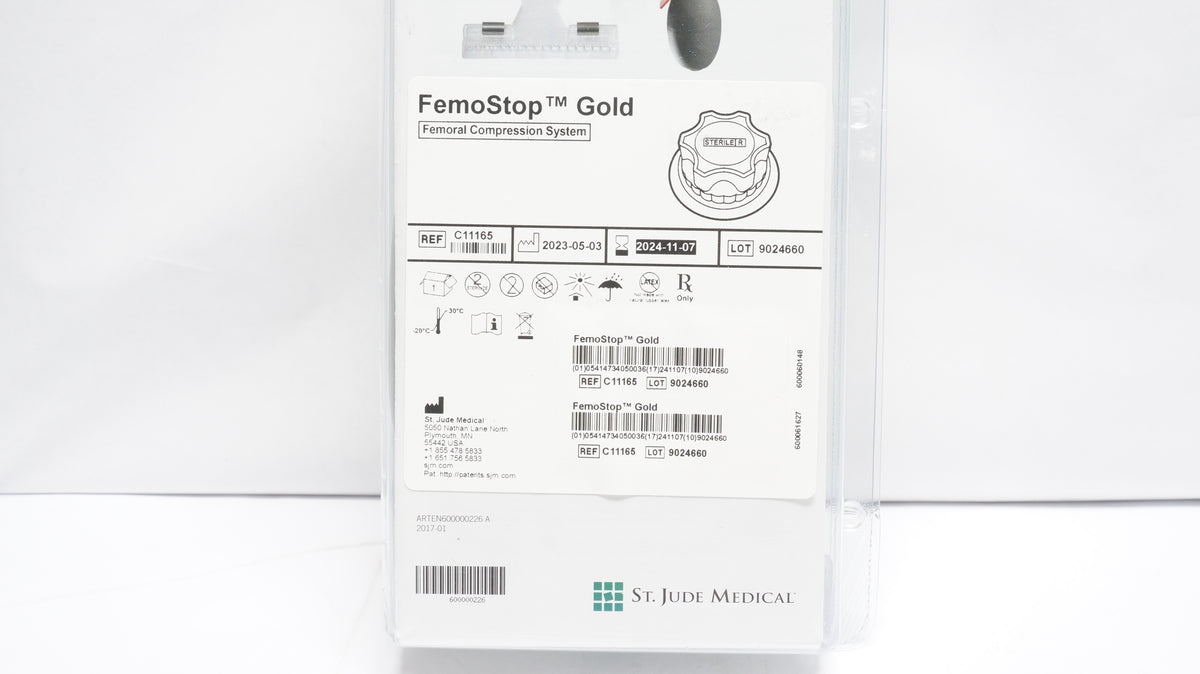 St. Jude Medical C11165 FemoStop Gold Femoral Compression System (x ...