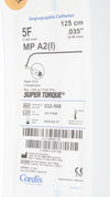 Cordis 532-508 SUPER TORQUE MP A2(I) Angiographic Cath. 5F x 125cm x .035in (x)