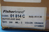 Fisherbrand 01814C Orange Biohazardous Autoclave Bags 25X35