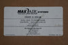 MaxAir Systems 2000-08 20 MIL Lens /Filter Retainer