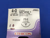 Ethicon J496G VICRYL PS-2 Undyed Braided 18 -Box of 12