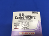 Ethicon J495G Coated VICRYL PS-2 Undyed Braided 18 ~ Box of 11 ~ Expired