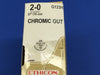 Ethicon G123H Chromic Gut, SH, 27 - Box of 34
