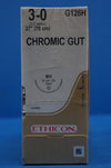 Ethicon G126H CHROMIC GUT, Taper Point, Size 3-0, 27 - Box of 36