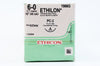 Ethicon 1966G 6-0 ETHILON, P-3, 16mm 3/8c, 18inch ~ Pack of 12 (x)