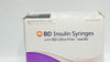 BD 328438 Insulin Syringes w/BD Ultra-Fine Ndle. 8mm x 31G 3/10 mL/cc-Box of 100