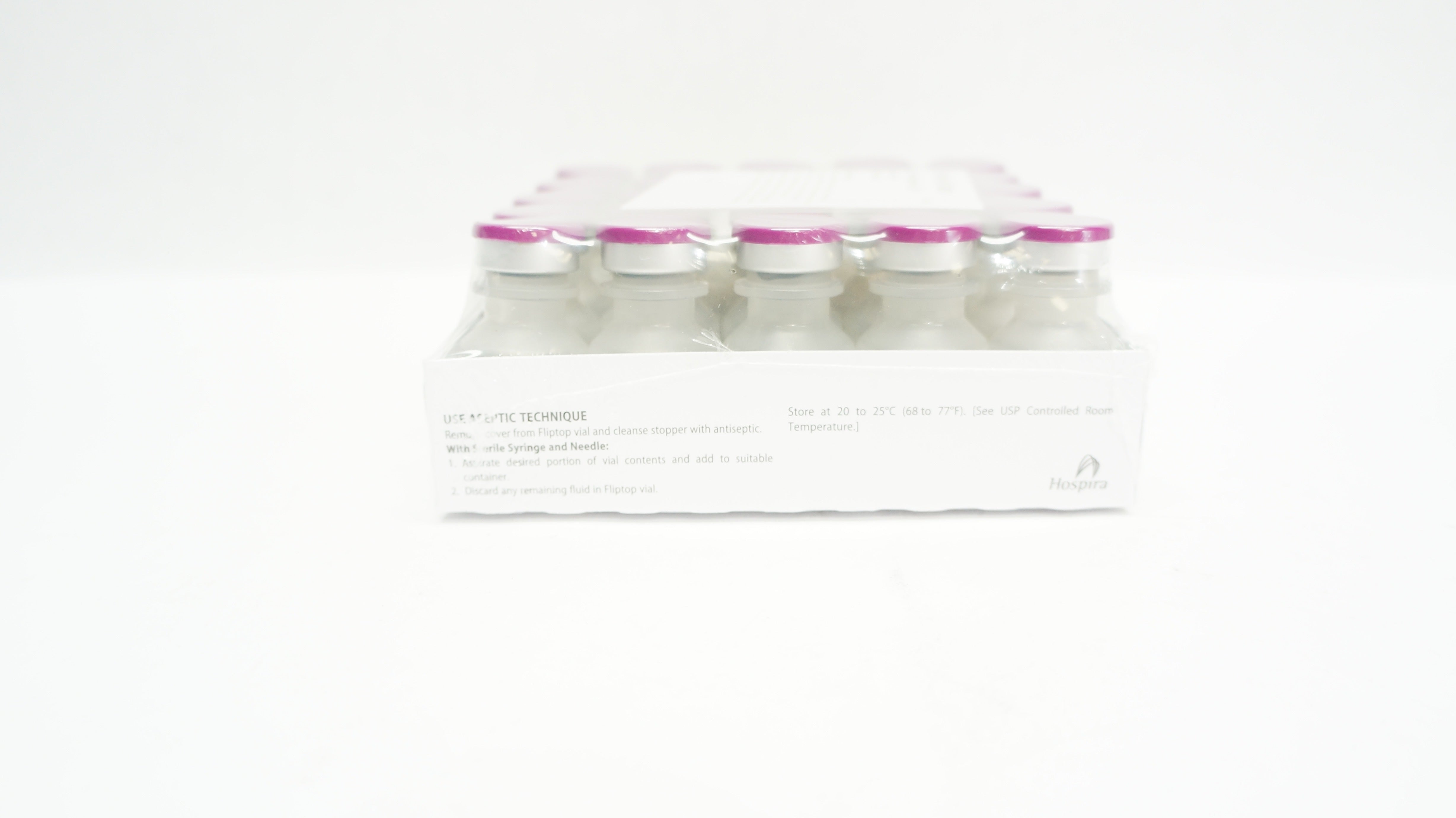 Hospira PAA121072 Sterile Water For Injection USP 10mL Pack of 25