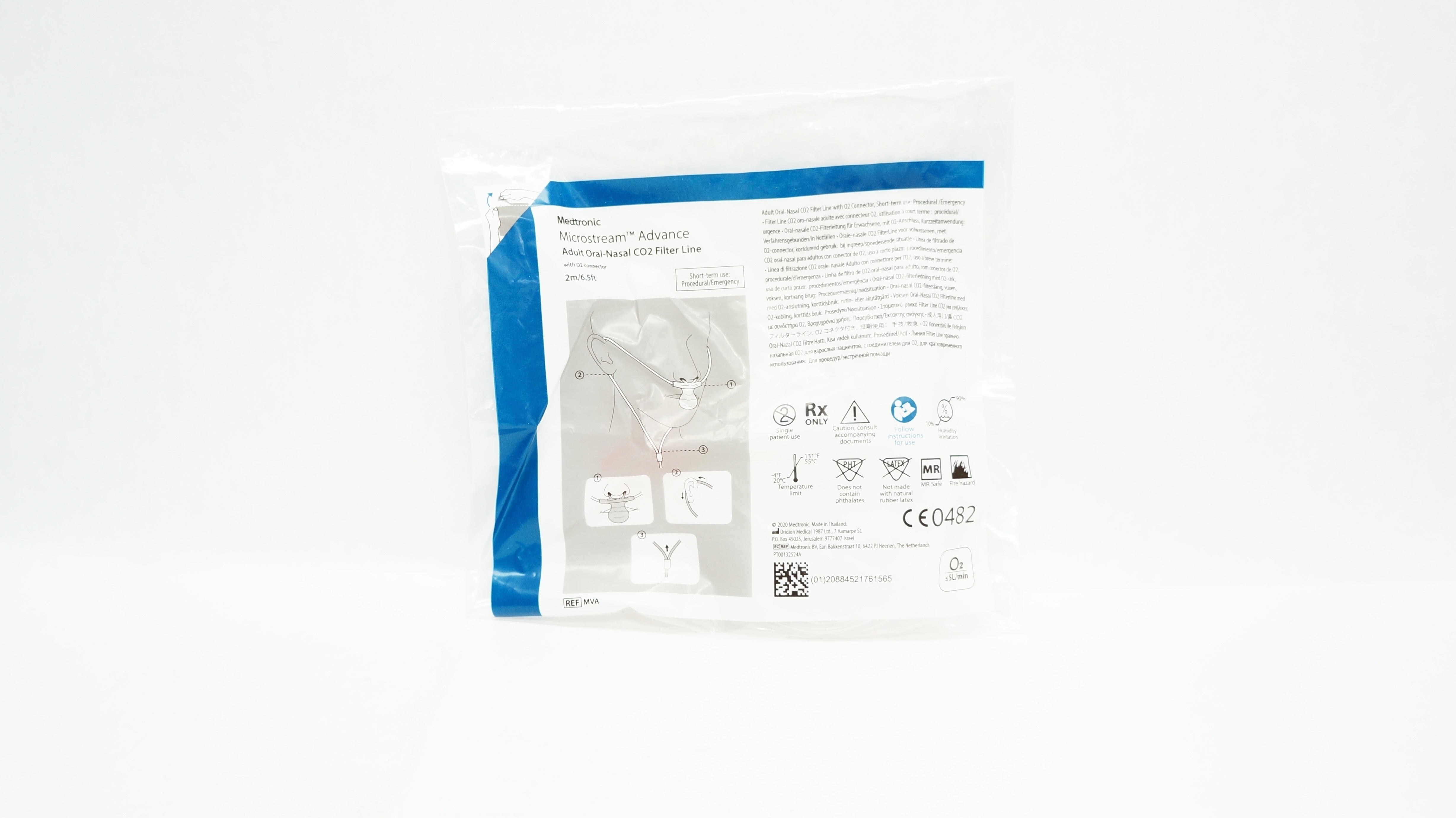 Medtronic MVA Microstream Advance Adult Oral-Nasal CO2
