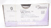 Ethcon J608H Coated Vicryl 0 Polyglactin 910 Sutupak 54inch (x) - Box of 36